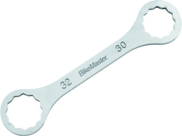 BikeMaster Steering Stem and Fork Cap Wrench - 30mm 12-pt x 32mm 12-pt BikeMaster Tools  AXOPROS