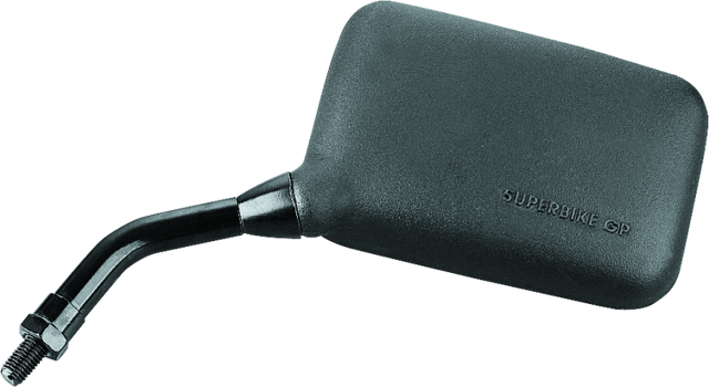 BikeMaster Superbike AX Mirror 10mm - Left - Black BikeMaster Side Mirrors  AXOPROS