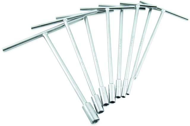 BikeMaster T-Handle Set (6mm/8mm/10mm/11mm/12mm/14mm/18mm) BikeMaster Tools  AXOPROS