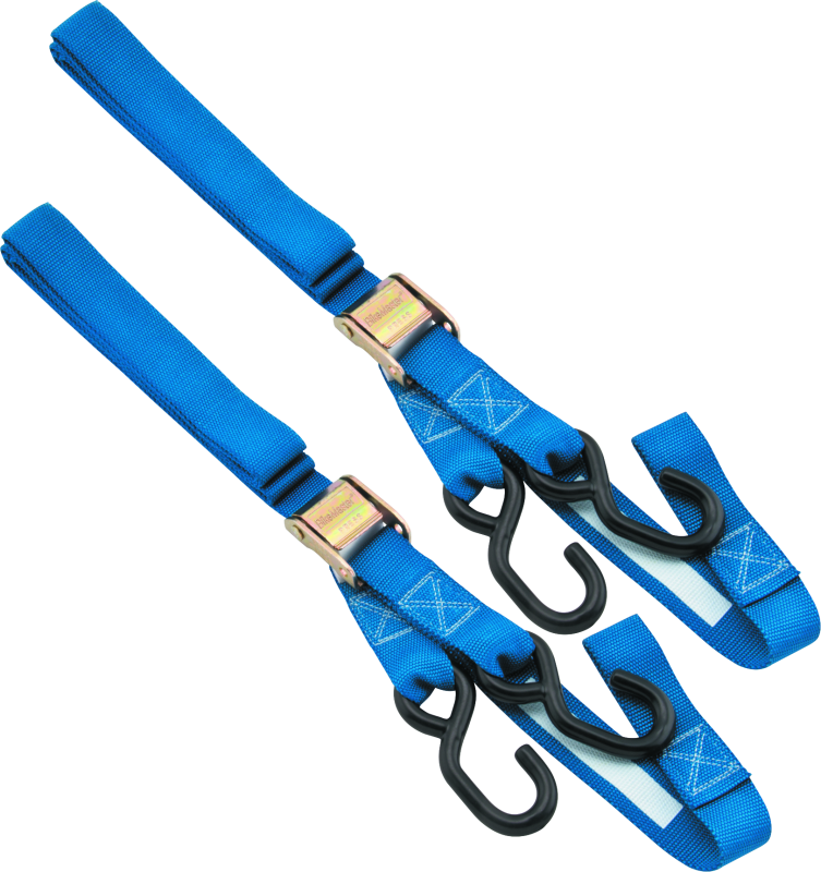 BikeMaster Tiedown 1-1/2 Integrated Softhook - Blue BikeMaster Cargo Tie-Downs  AXOPROS