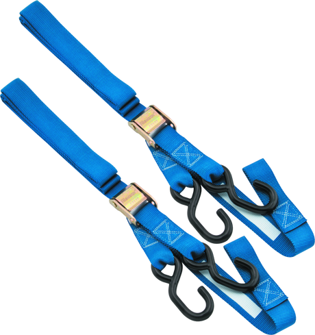 BikeMaster Tiedown 1-1/2 Integrated Softhook - Blue BikeMaster Cargo Tie-Downs  AXOPROS