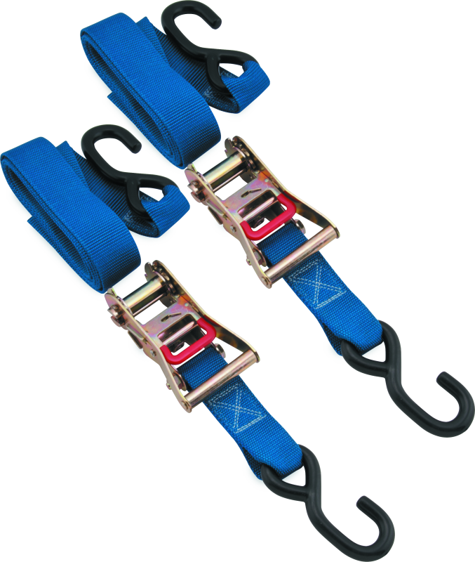 BikeMaster Tiedown 1-1/2 Ratched - Blue BikeMaster Cargo Tie-Downs  AXOPROS