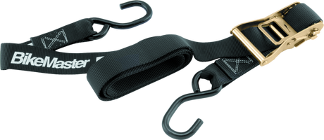 BikeMaster Tiedown 1-1/2 Ratchet - Black BikeMaster Cargo Tie-Downs  AXOPROS