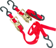 BikeMaster Tiedown 1in Rachet - Red BikeMaster Cargo Tie-Downs  AXOPROS