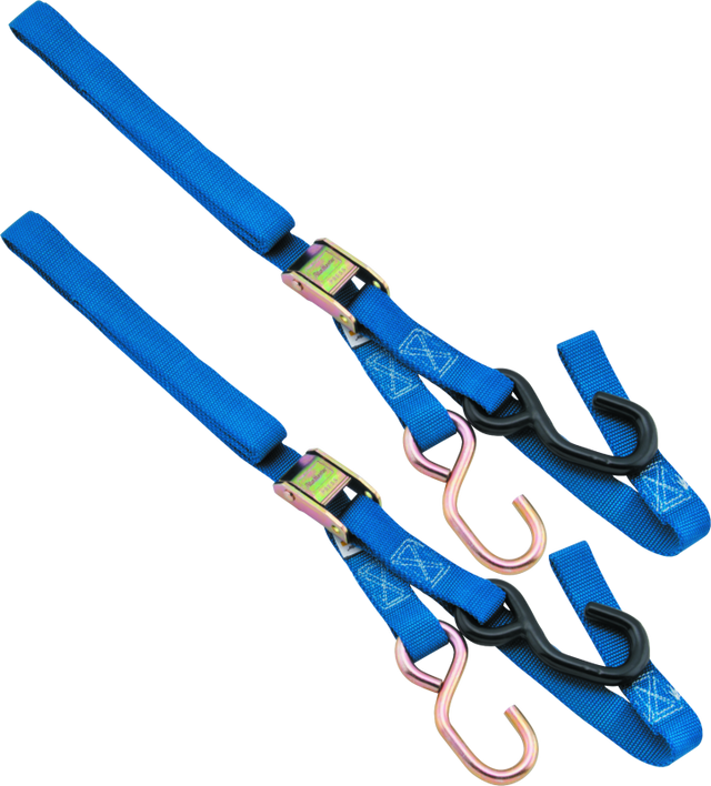 BikeMaster Tiedown Integrated Softhook - Blue BikeMaster Cargo Tie-Downs  AXOPROS