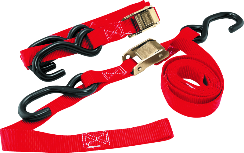 BikeMaster Tiedown Integrated Softhook - Red BikeMaster Cargo Tie-Downs  AXOPROS