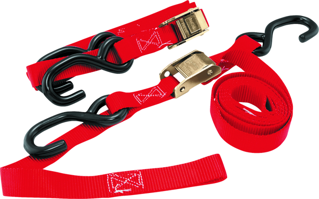 BikeMaster Tiedown Integrated Softhook - Red BikeMaster Cargo Tie-Downs  AXOPROS