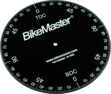 BikeMaster Timing Degree Wheel Aluminum BikeMaster Tools  AXOPROS