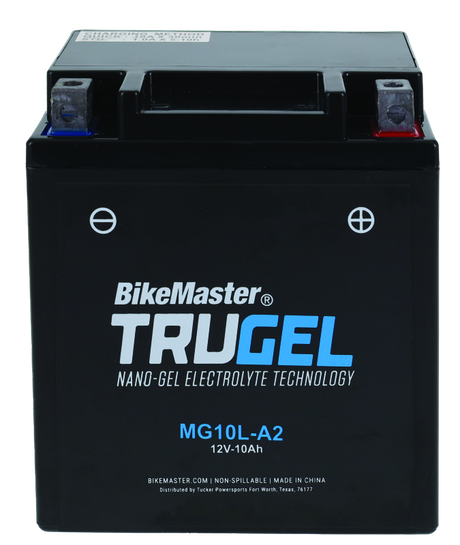 BikeMaster TruGel Battery - MG10L-A2 BikeMaster Batteries  AXOPROS