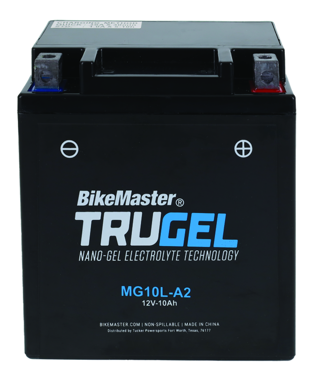 BikeMaster TruGel Battery - MG10L-A2 BikeMaster Batteries  AXOPROS
