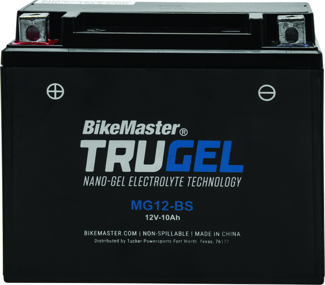 BikeMaster TruGel Battery - MG12-BS BikeMaster Batteries  AXOPROS