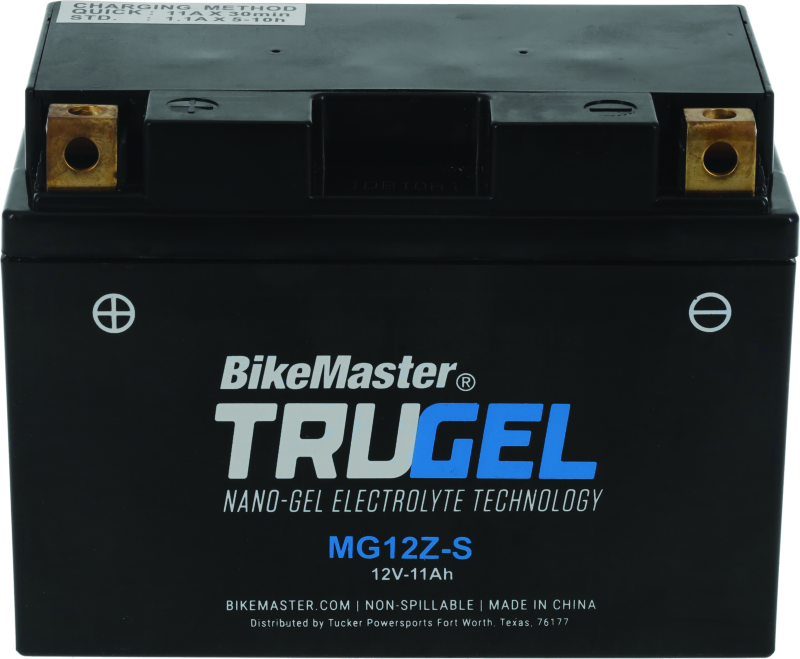 BikeMaster Trugel Battery MG12Z-S BikeMaster Batteries  AXOPROS