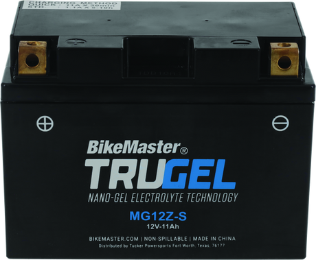 BikeMaster Trugel Battery MG12Z-S BikeMaster Batteries  AXOPROS