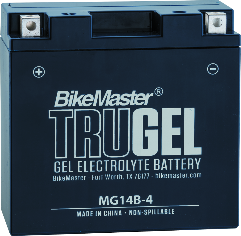 BikeMaster TruGel Battery - MG14B-4 BikeMaster Batteries  AXOPROS