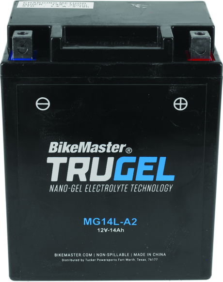 BikeMaster TruGel Battery - MG14L-A2 BikeMaster Batteries  AXOPROS