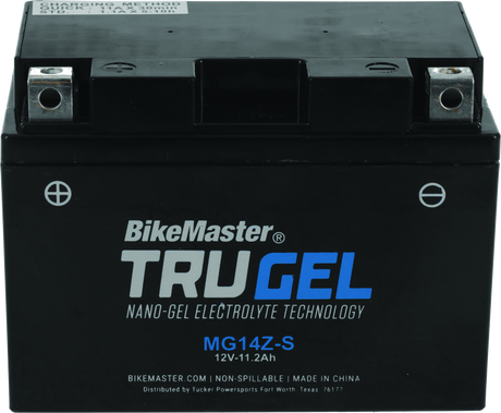 BikeMaster TruGel Battery - MG14Z-S BikeMaster Batteries  AXOPROS
