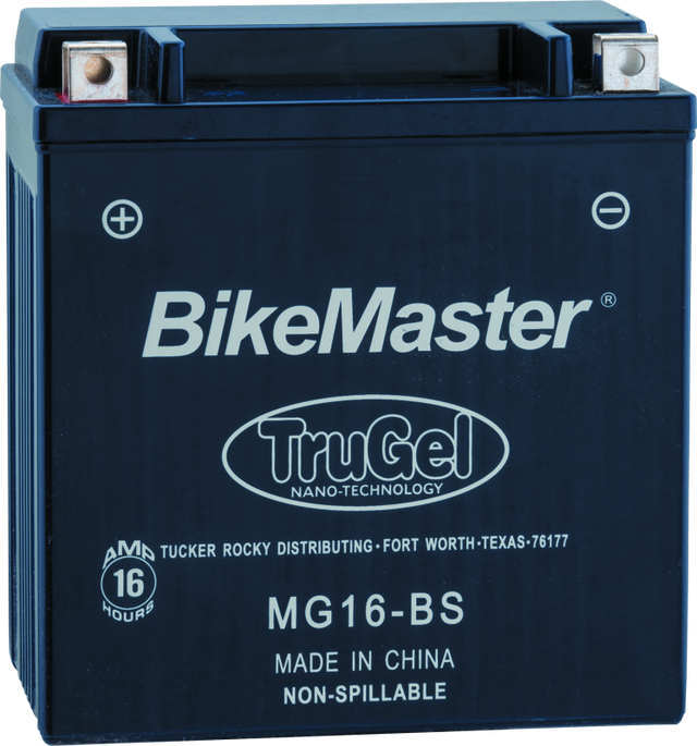 BikeMaster TruGel Battery - MG16-BS BikeMaster Batteries  AXOPROS