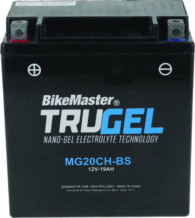 BikeMaster Trugel Battery MG20CH-BS BikeMaster Batteries  AXOPROS