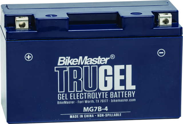 BikeMaster TruGel Battery - MG7B-4 BikeMaster Batteries  AXOPROS