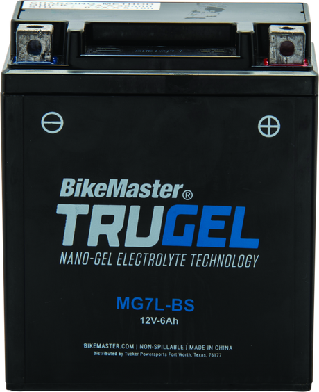 BikeMaster TruGel Battery - MG7L-BS BikeMaster Batteries  AXOPROS