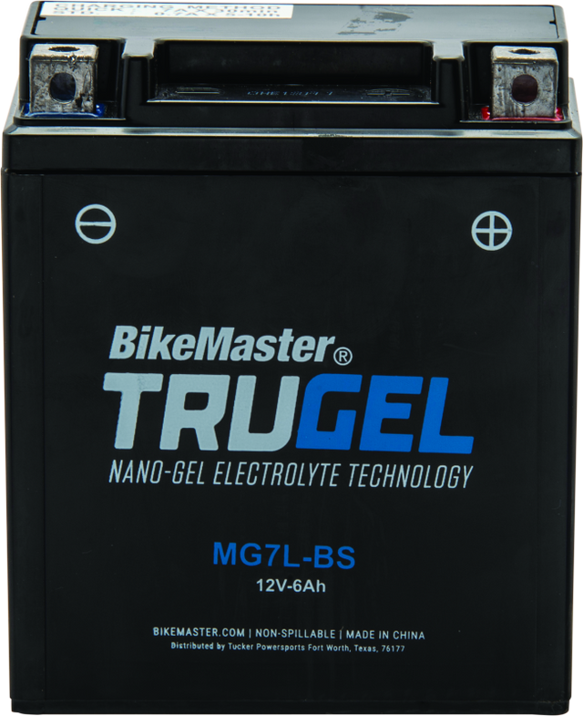 BikeMaster TruGel Battery - MG7L-BS BikeMaster Batteries  AXOPROS