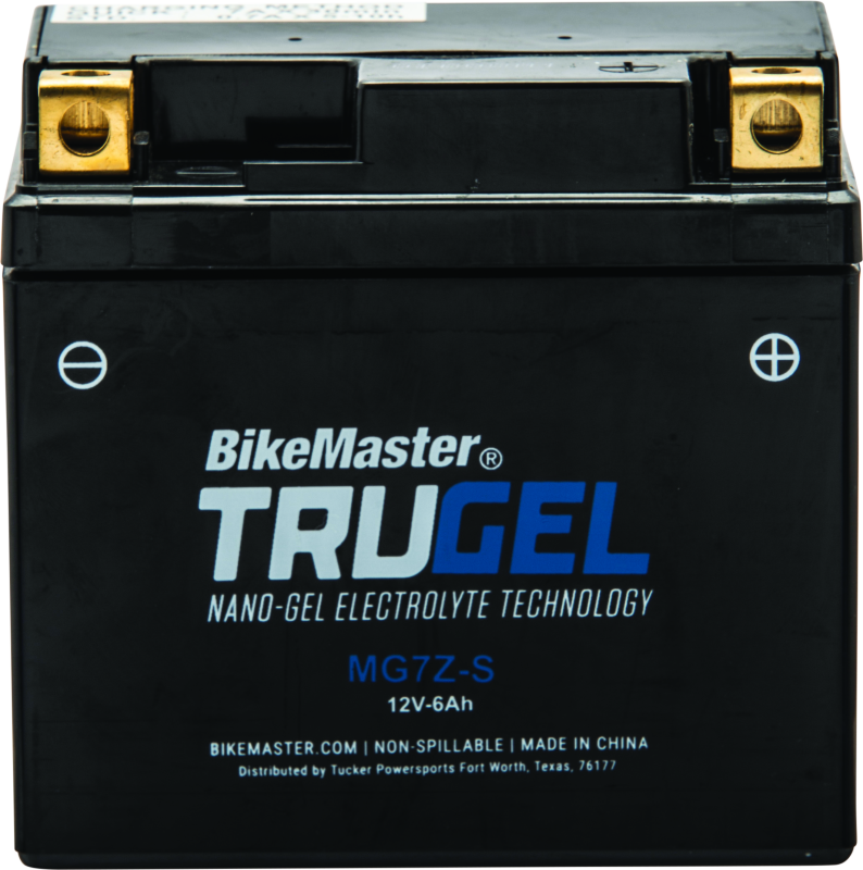 BikeMaster TruGel Battery - MG7Z-S BikeMaster Batteries  AXOPROS