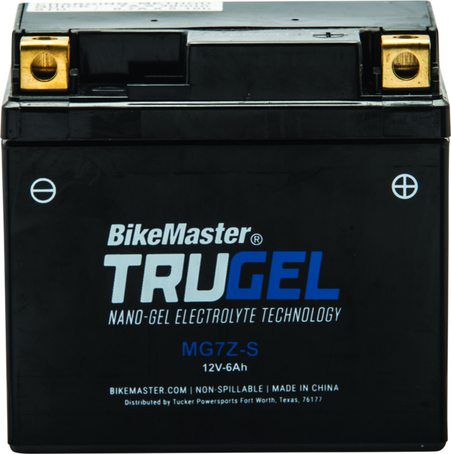 BikeMaster TruGel Battery - MG7Z-S BikeMaster Batteries  AXOPROS
