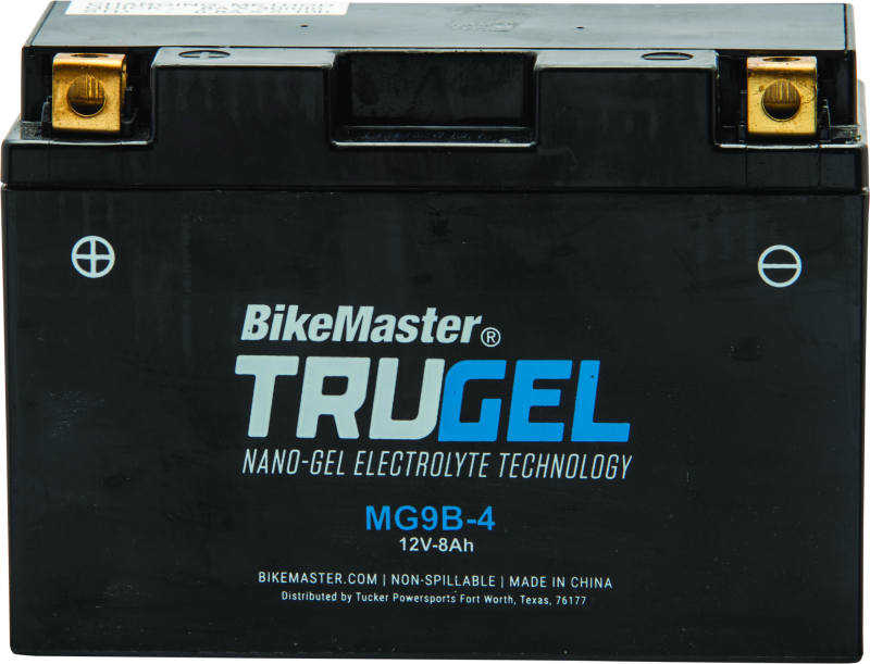 BikeMaster TruGel Battery - MG9B-4 BikeMaster Batteries  AXOPROS