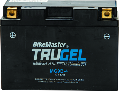 BikeMaster TruGel Battery - MG9B-4 BikeMaster Batteries  AXOPROS
