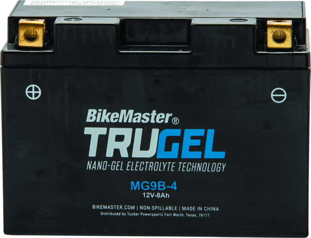 BikeMaster TruGel Battery - MG9B-4 BikeMaster Batteries  AXOPROS