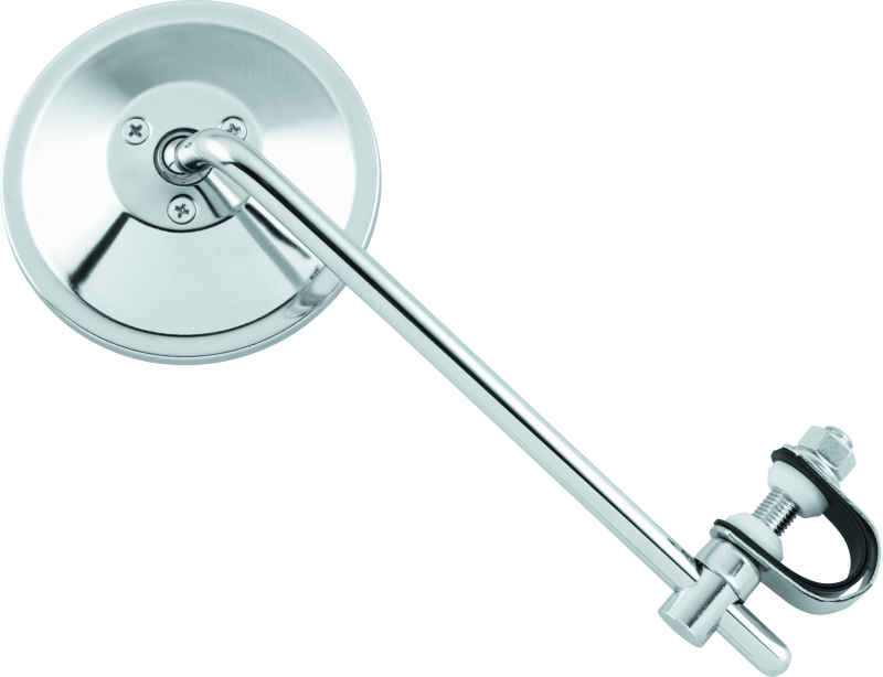 BikeMaster Universal Clamp On Mirror 8in Stem BikeMaster Side Mirrors  AXOPROS