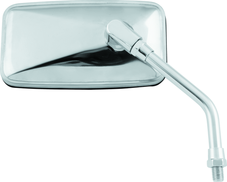 BikeMaster Universal Cruiser Mirror 10mm - Each - Stainless BikeMaster Side Mirrors  AXOPROS