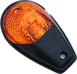 BikeMaster Universal Flush Mount Marker Light - Black/Amber BikeMaster Sidemarkers & Indicators  AXOPROS