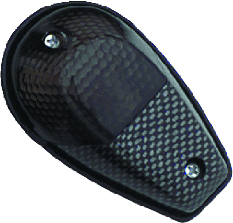 BikeMaster Universal Flush Mount Marker Light - Carbon/Smoke BikeMaster Sidemarkers & Indicators  AXOPROS