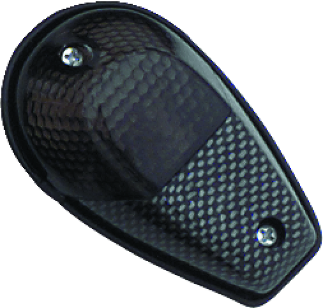 BikeMaster Universal Flush Mount Marker Light - Carbon/Smoke BikeMaster Sidemarkers & Indicators  AXOPROS