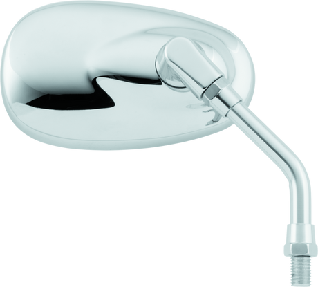 BikeMaster Universal Mini Mirror 10mm - Each - Chrome BikeMaster Side Mirrors  AXOPROS
