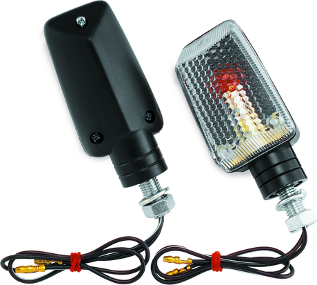 BikeMaster Universal Ministalk Marker Light - Black/Clear BikeMaster Sidemarkers & Indicators  AXOPROS