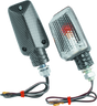 BikeMaster Universal Ministalk Marker Light Carbon/Clear BikeMaster Sidemarkers & Indicators  AXOPROS