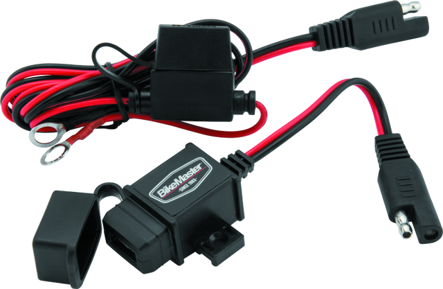BikeMaster USB Charger Kit-SAE To USB BikeMaster Light Accessories and Wiring  AXOPROS