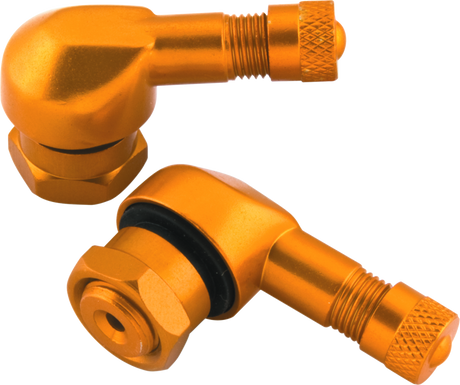 BikeMaster Valve Stem 2/Piece Pack Gold BikeMaster Valve Stems  AXOPROS