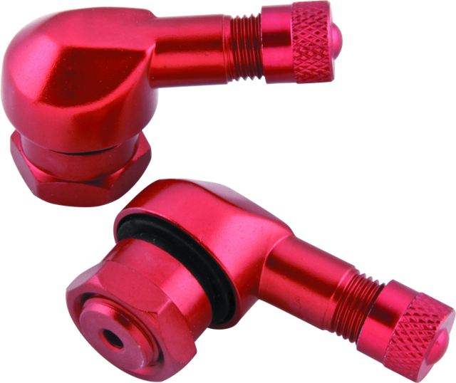 BikeMaster Valve Stem 2/Piece pack red BikeMaster Valve Stems  AXOPROS