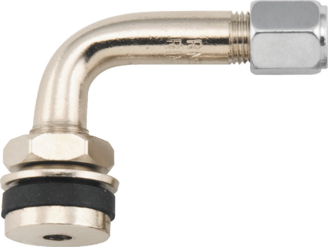 BikeMaster Valve Stem 90Deg Chrome Ea. BikeMaster Valve Stems  AXOPROS