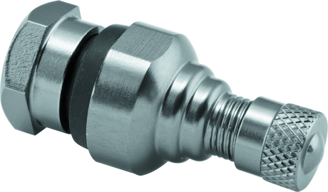 BikeMaster Valve Stem Aluminum 11.3mm Pair Titanium BikeMaster Valve Stems  AXOPROS