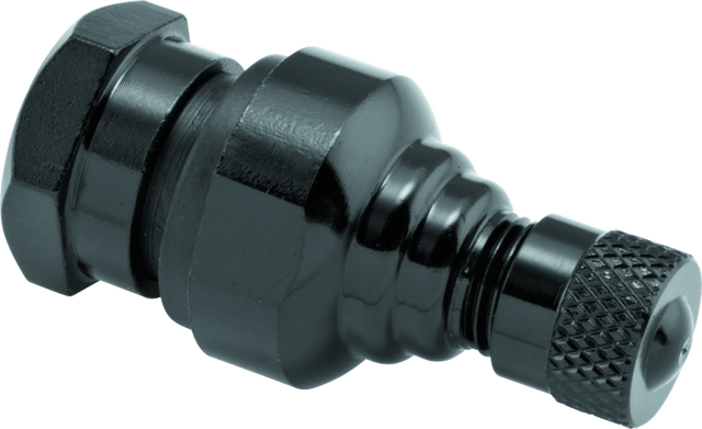 BikeMaster Valve Stem Aluminum 8.3mm Pair - Black BikeMaster Valve Stems  AXOPROS