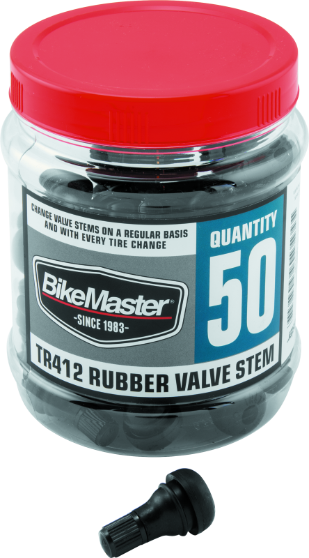 BikeMaster Valve Stem TR412 Rubber Tub/51 BikeMaster Valve Stems  AXOPROS