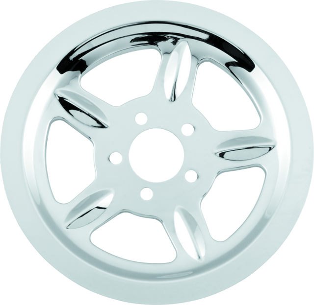 Bikers Choice 04-11 XL Chrome Pulley Cover Bikers Choice Engine Covers  AXOPROS