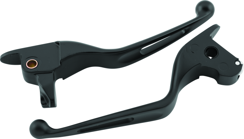 Bikers Choice 14-16 FLH FLT Black Vortex Lever Set Bikers Choice Levers  AXOPROS