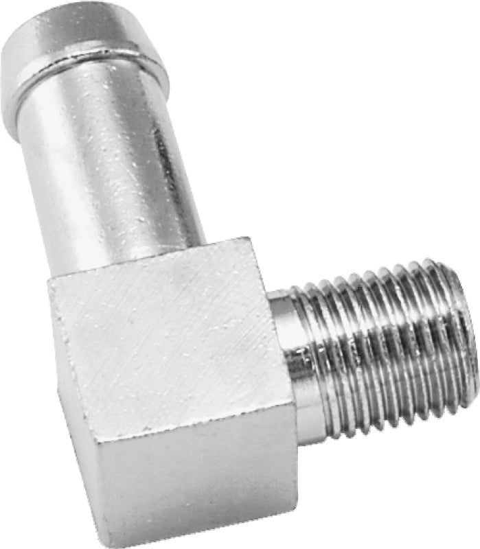 Bikers Choice 1/8 NPT X 3/8 Hose 90 Degree Oil Line Fitting Universal Custom Bikers Choice Hardware Kits - Other  AXOPROS