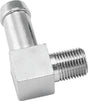 Bikers Choice 1/8 NPT X 3/8 Hose 90 Degree Oil Line Fitting Universal Custom Bikers Choice Hardware Kits - Other  AXOPROS