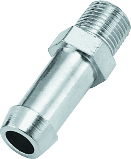 Bikers Choice 1/8 NPT X 3/8 Hose Straight Oil Line Fitting Universal Custom Bikers Choice Hardware Kits - Other  AXOPROS